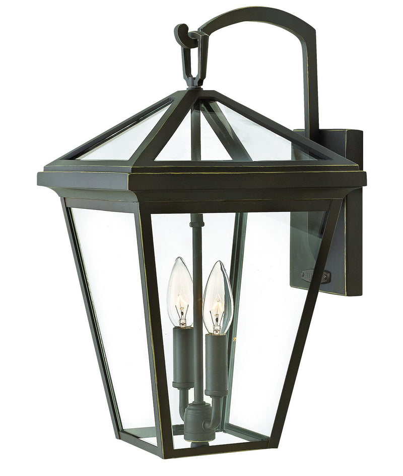 Alford Place Large 2-Light Outdoor Wall Lantern in Oil Rubbed Bronze