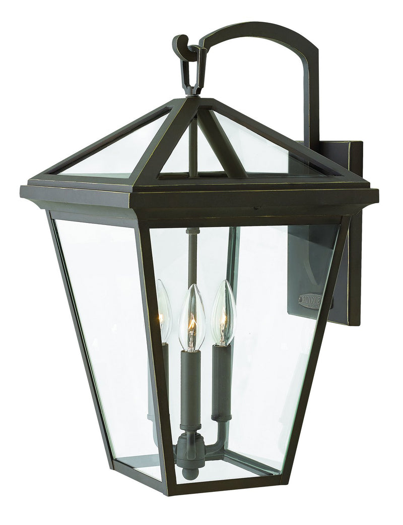 Alford Place Extra Large 3-Light Outdoor Wall Lantern in Oil Rubbed Bronze