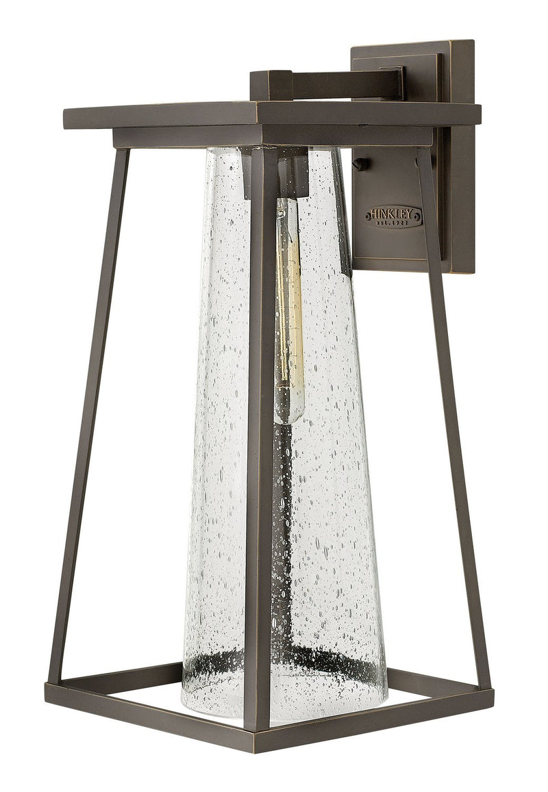 Burke Large Outdoor Wall Lantern in Oil Rubbed Bronze