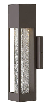 Vapor Small Outdoor Wall Sconce in Bronze