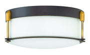 Colbin 3-Light Flush Mount in Oil Rubbed Bronze