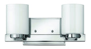 Miley 2-Light Bath Vanity Light in Chrome