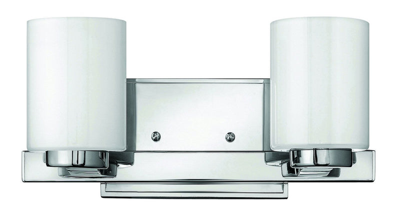 Miley 2-Light Bath Vanity Light in Chrome
