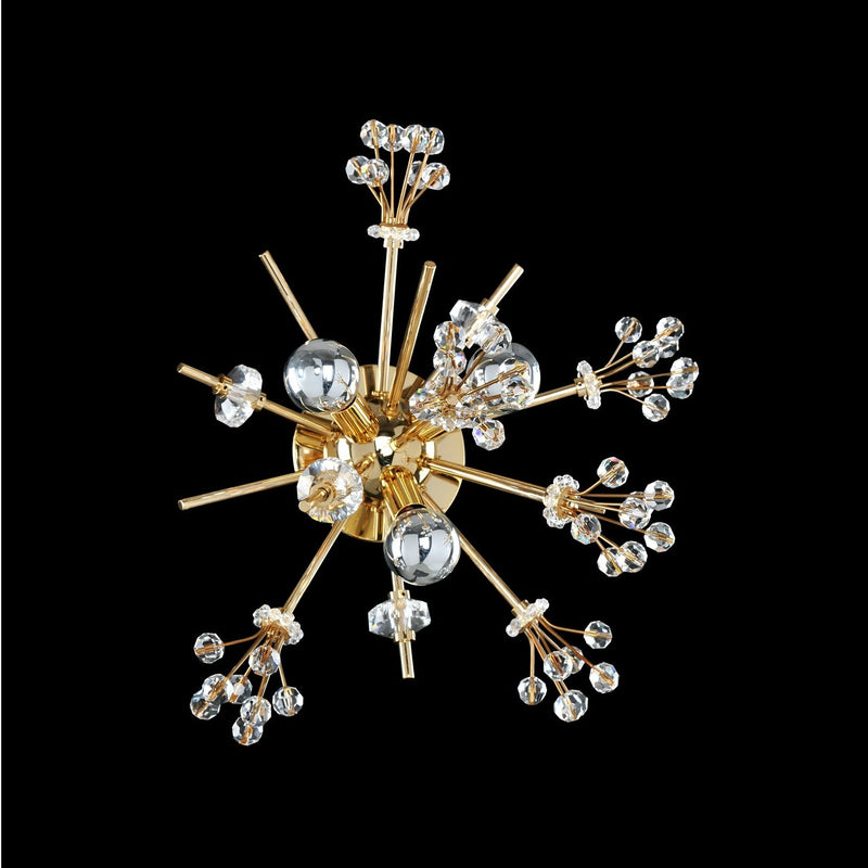 Constellation 3-Light Wall Sconce in Gold