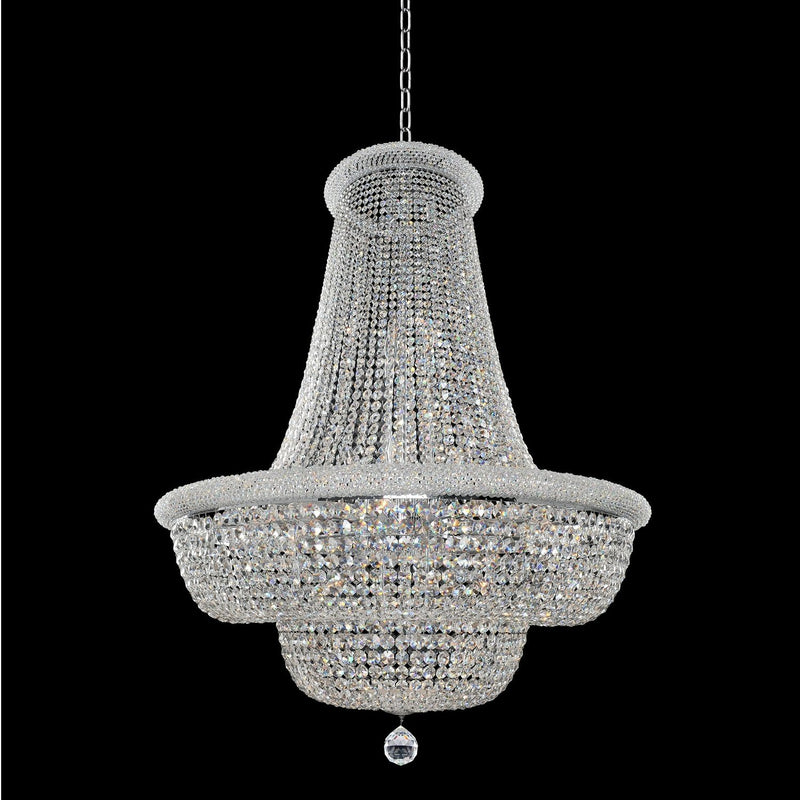 Napoli 33-Light Chandelier in Polished Chrome