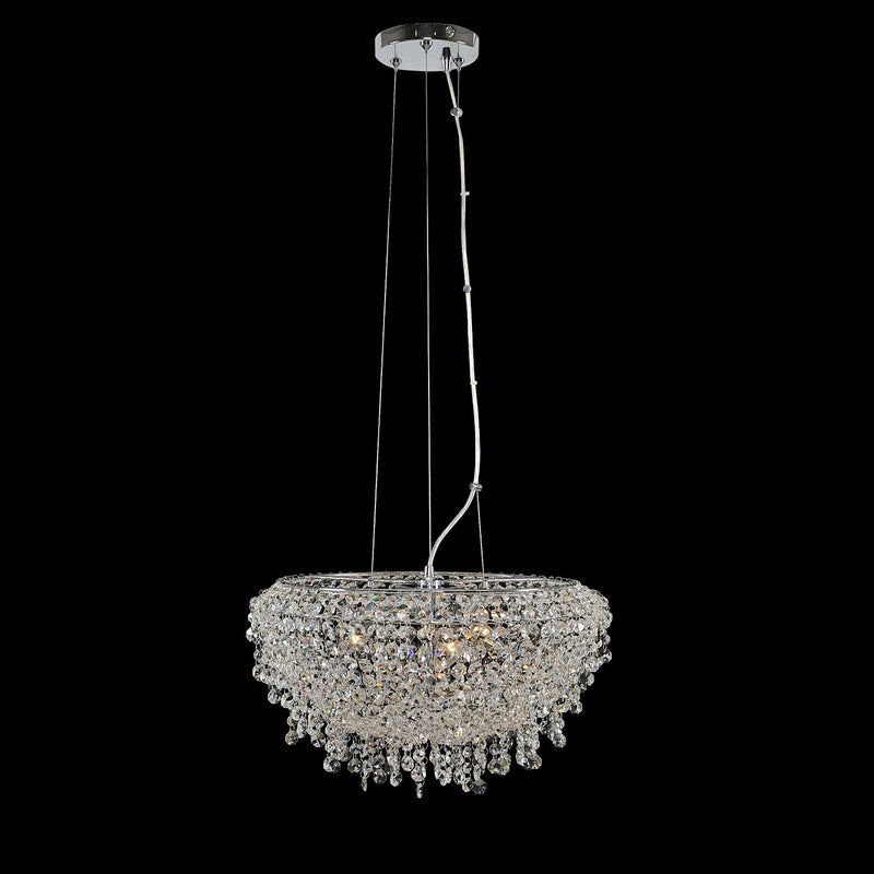 Voltare 3-Light Pendant in Polished Chrome