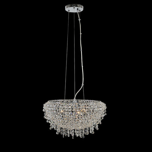 Voltare 3-Light Pendant in Polished Chrome