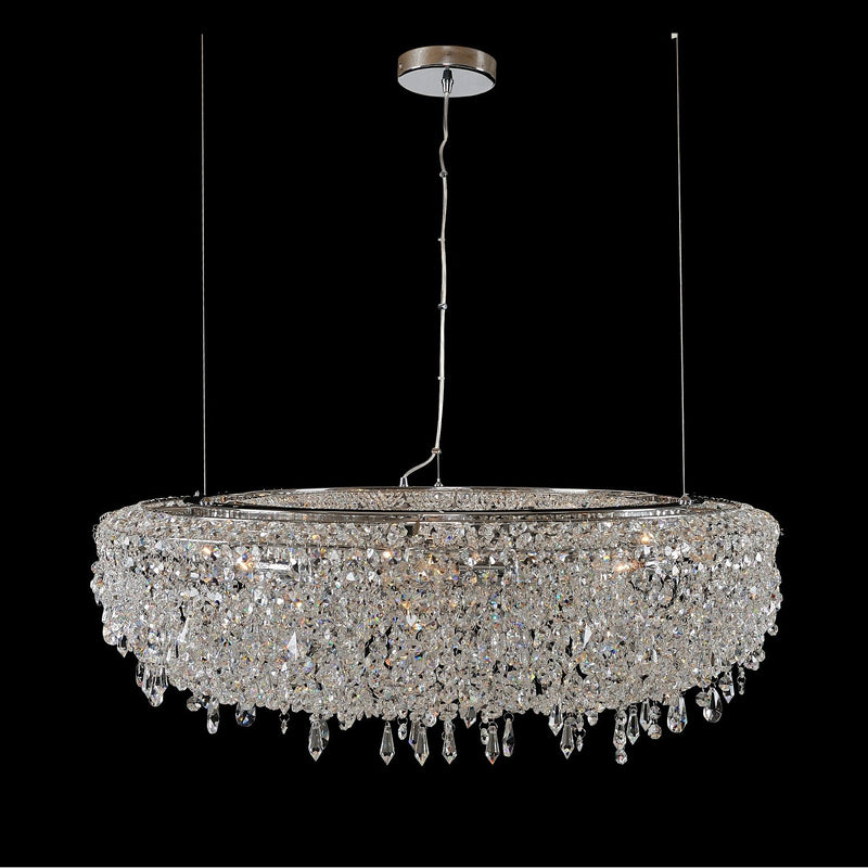 Voltare 12-Light Pendant in Polished Chrome