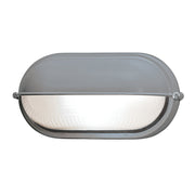 Nauticus Outdoor Bulkhead Light in Satin
