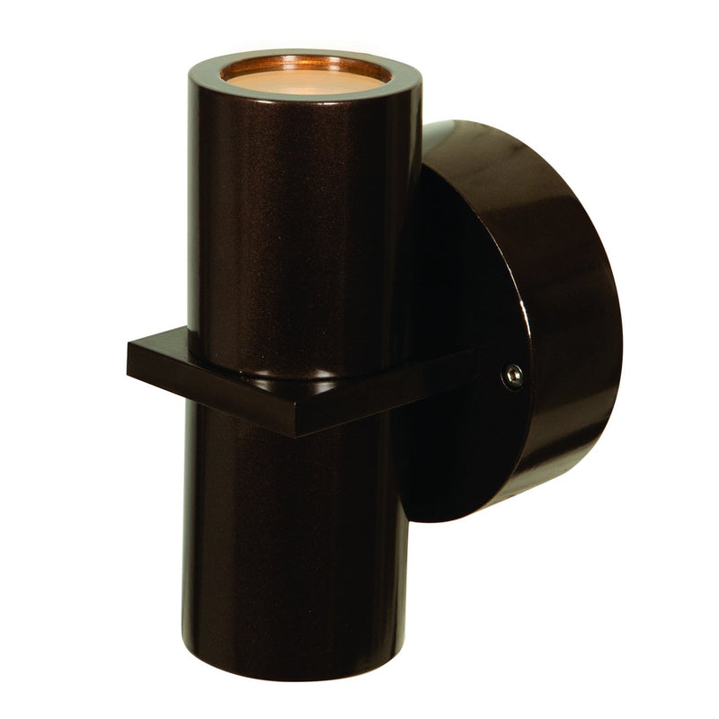 KO Dual 2-Light Outdoor Wall Sconce in Bronze