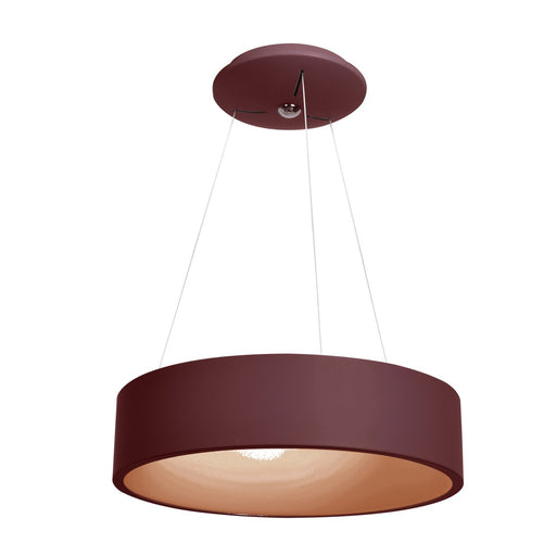 Radiant LED Pendant in Brick