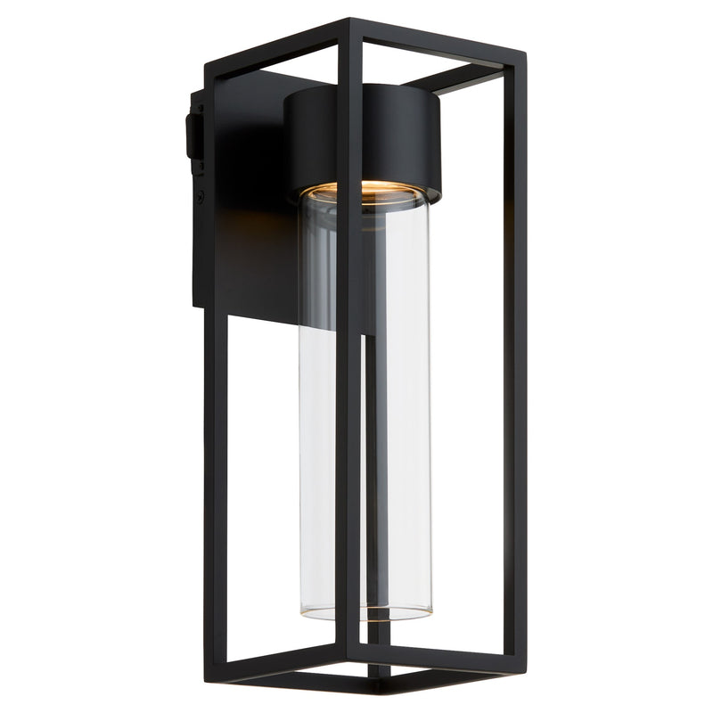 Delgado 14" LED Outdoor Wall Lantern in Matte Black