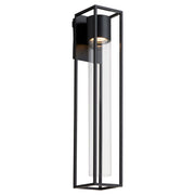 Delgado 28" LED Outdoor Wall Lantern in Matte Black