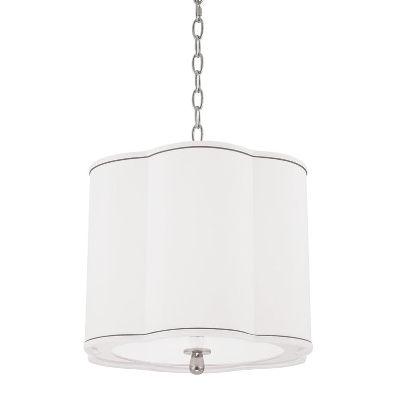 Sweeny 3-Light Pendant in Polished Nickel