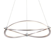 Spirale 24" Pendant in Satin Nickel