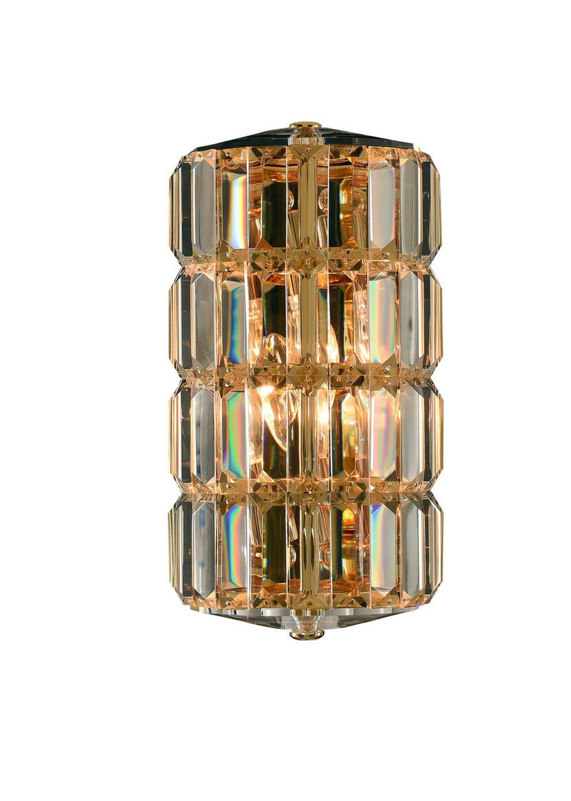 Julien 2-Light Wall Sconce in Gold