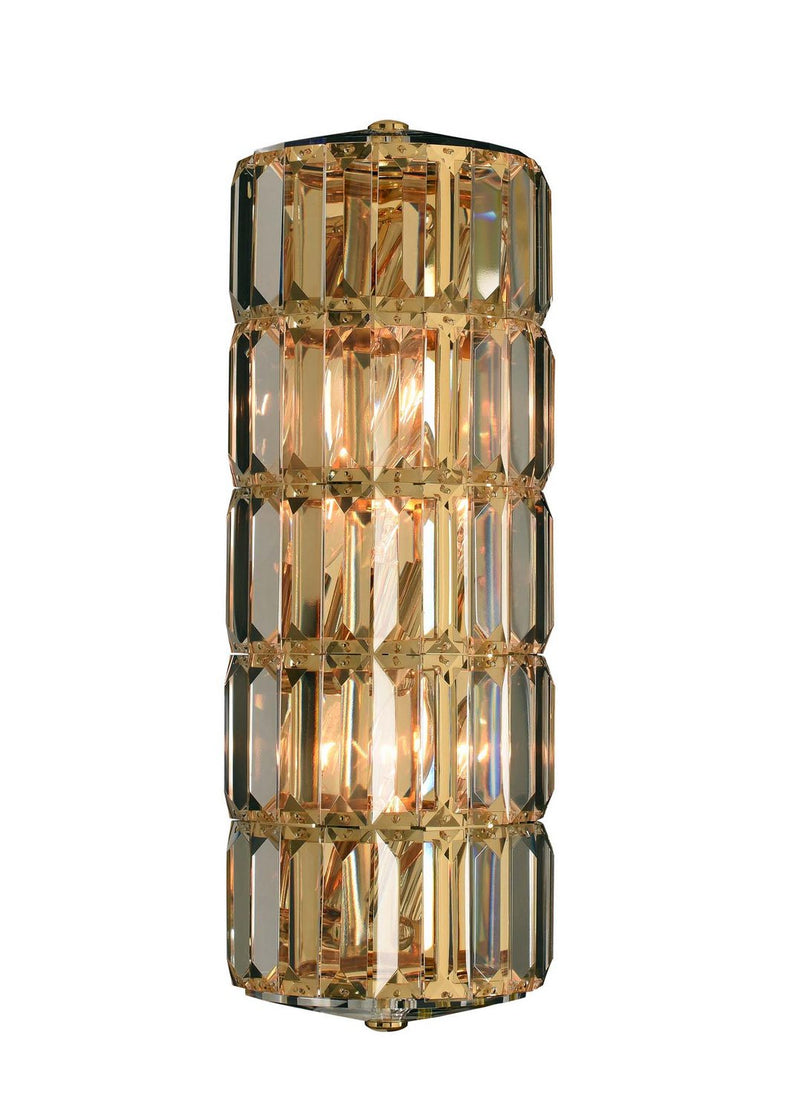 Julien 3-Light Wall Sconce in Gold