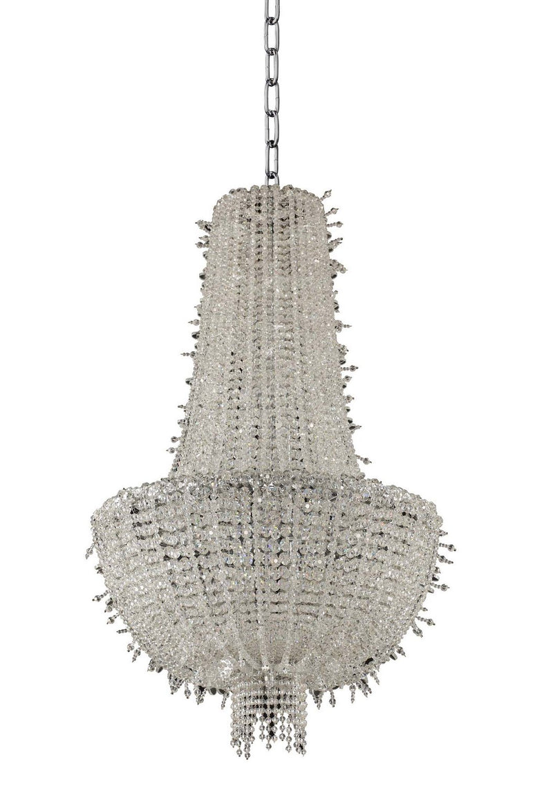 Cielo 12-Light Chandelier in Polished Chrome