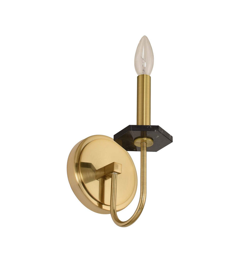 Piedra Wall Sconce in Brushed Brass