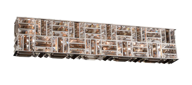 Modello 8-Light Bath Vanity Light in Polished Chrome