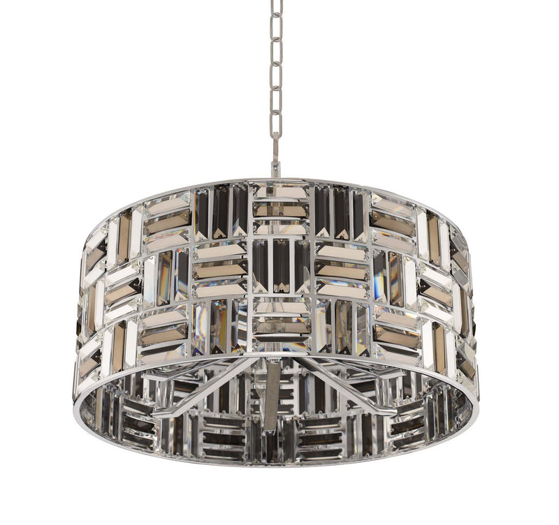 Modello 6-Light Pendant in Polished Chrome