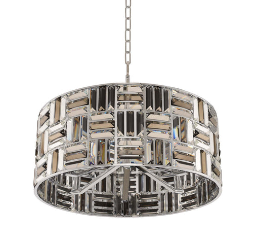 Modello 6-Light Pendant in Polished Chrome
