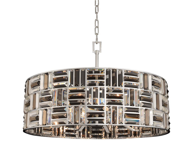 Modello 8-Light Pendant in Polished Chrome