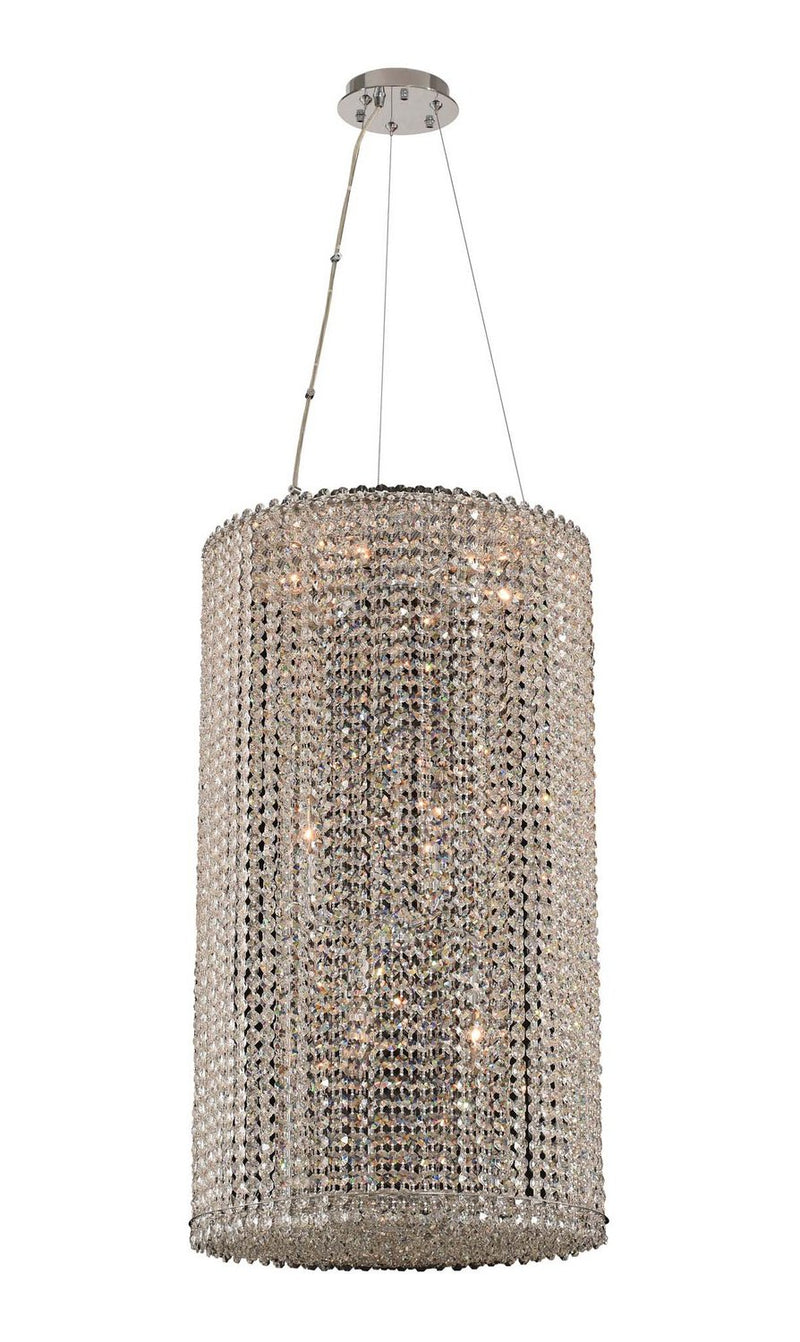 Torre 12-Light Pendant in Polished Chrome