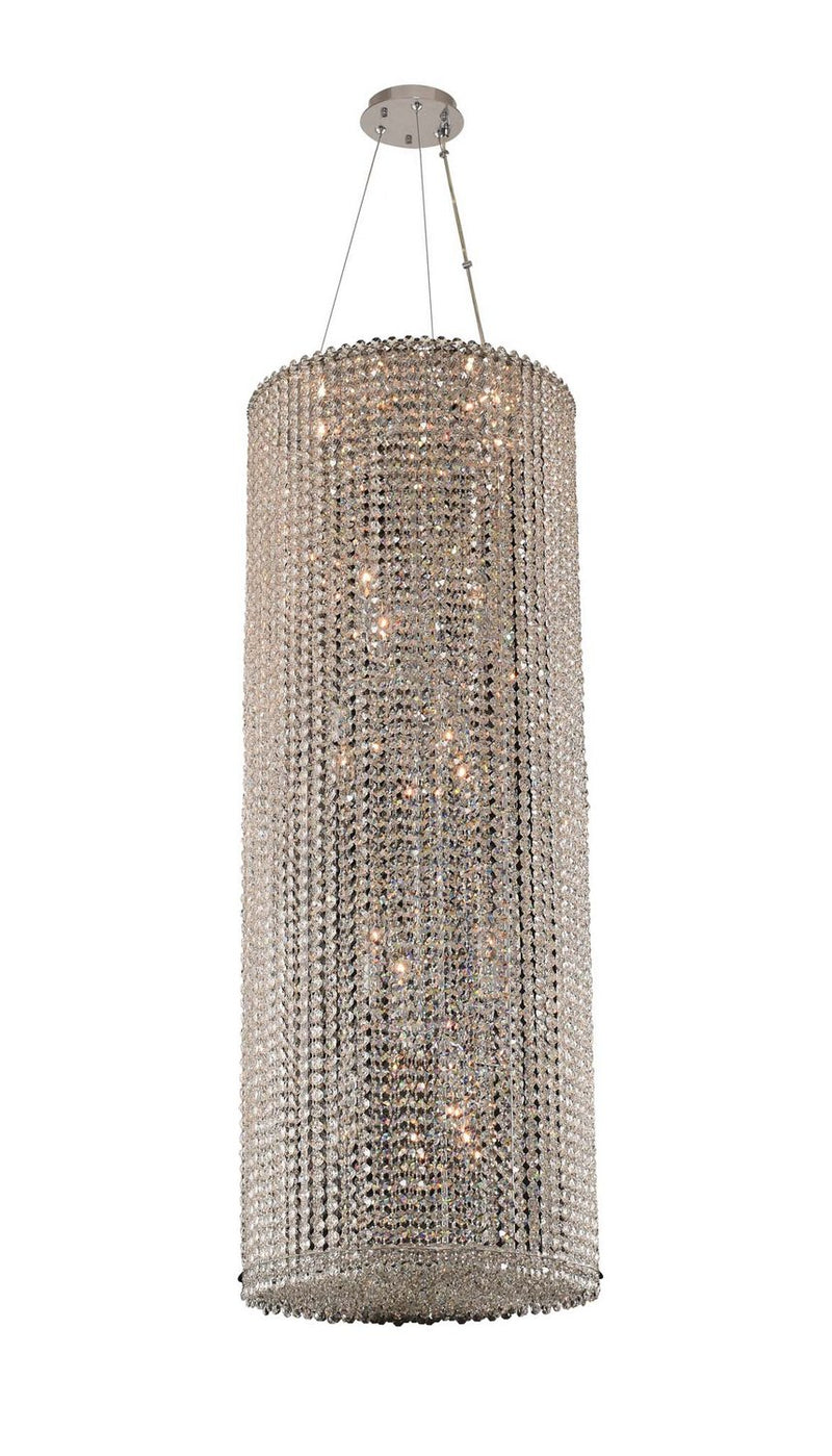 Torre 18-Light Pendant in Polished Chrome