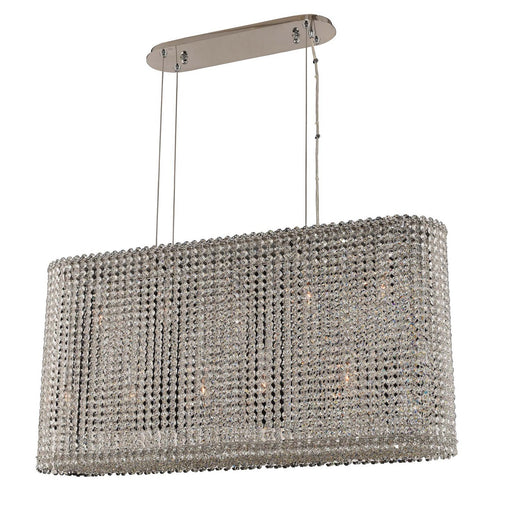 Torre 11-Light Linear Pendant in Polished Chrome