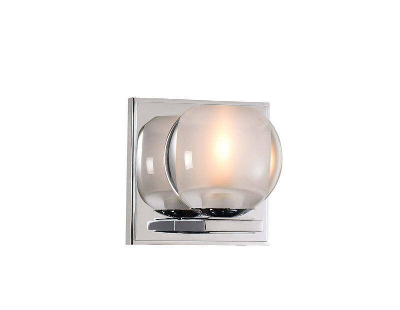 Corona Bath Sconce in Chrome