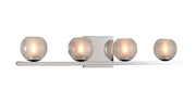 Corona 4-Light Bath Vanity Light in Chrome