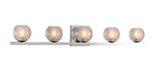 Corona 5-Light Bath Vanity Light in Chrome