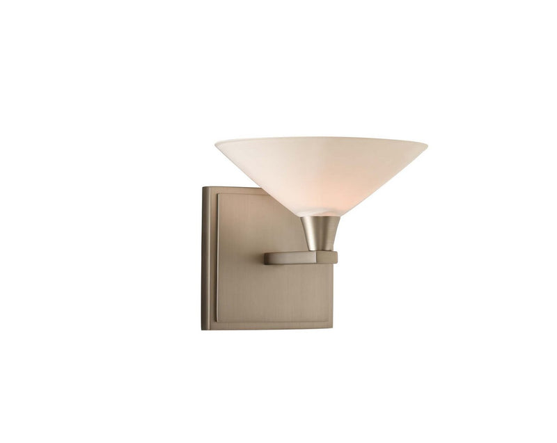 Galvaston LED Bath Sconce in Satin Nickel