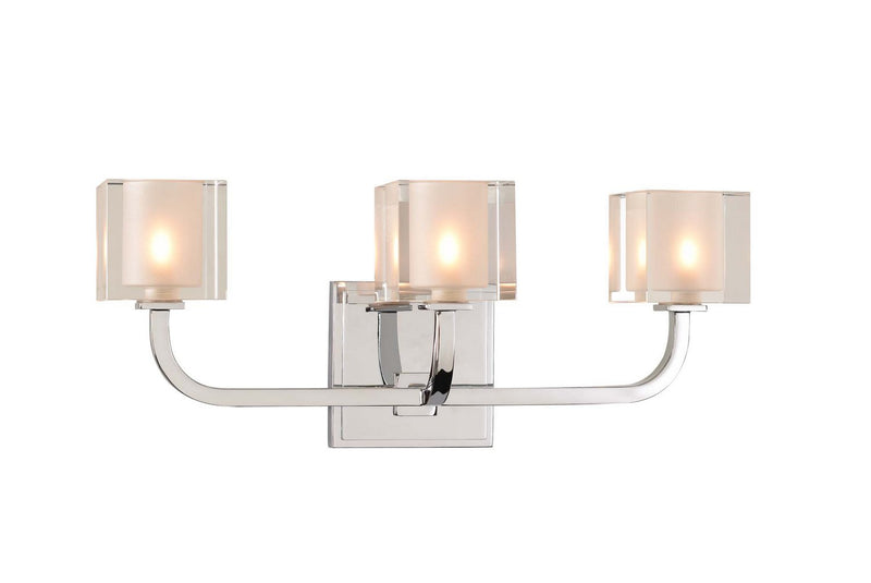 Arcata 3-Light Bath Vanity Light in Chrome