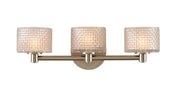 Willow 3-Light LED Bath Vanity Light in Satin Nickel
