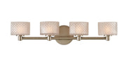 Willow 4-Light LED Bath Vanity Light in Satin Nickel