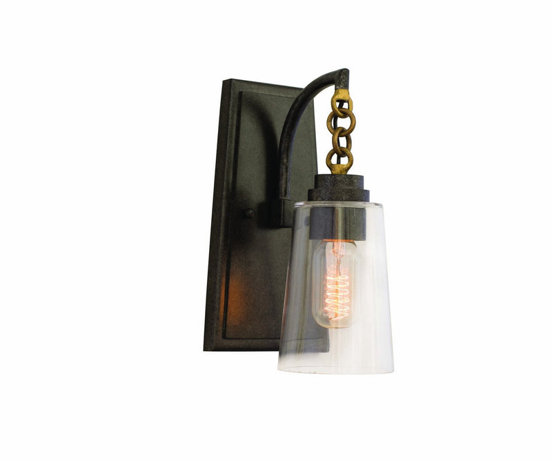 Dillon Wall Sconce in Milled Iron