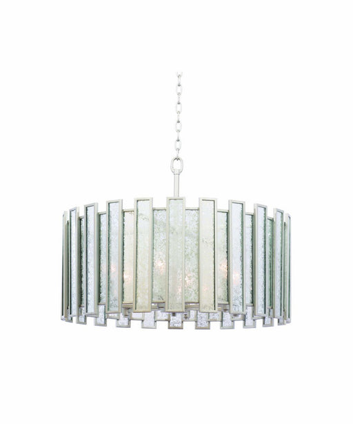 Palisade 6-Light Pendant in Tarnished Silver