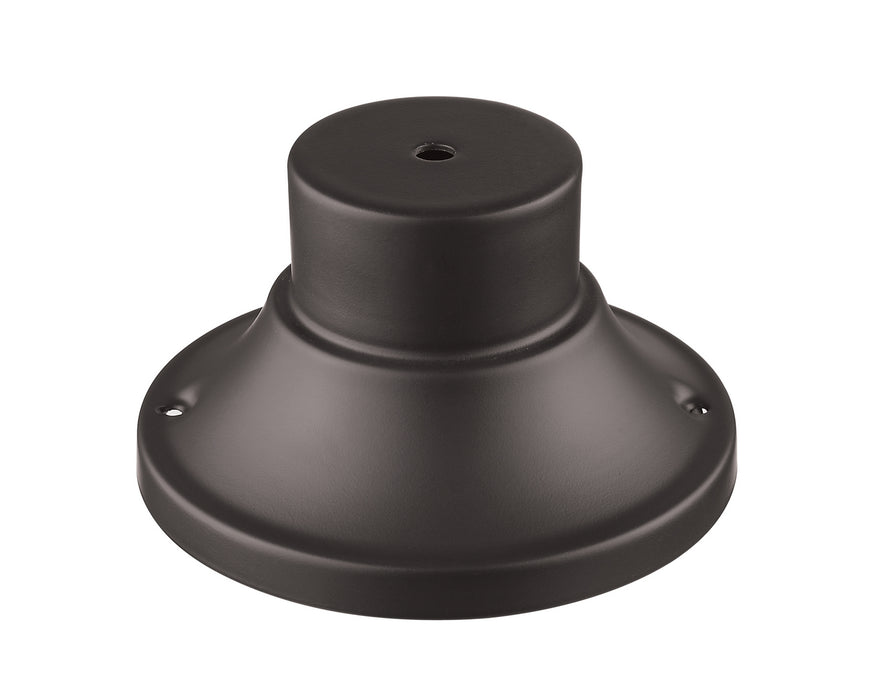 Outdoor Pier Mount in Deep Bronze