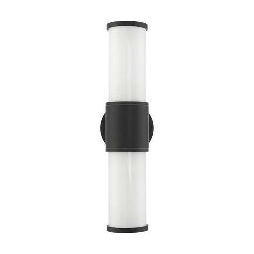 Norfolk 2-Light Medium Outdoor ADA Wall Lantern in Textured Black