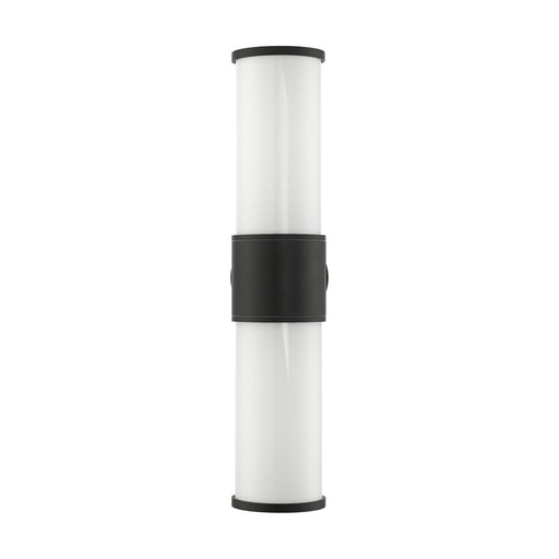 Norfolk 2-Light Large Outdoor Wall Lantern in Textured Black