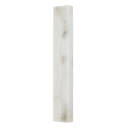 Sanger Large Bath Sconce in Soft White / Polished Nickel