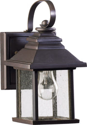 Pearson 10" 1 Light Outdoor Wall Light in Oiled Bronze