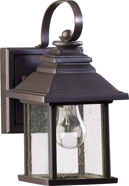 Pearson 10" 1 Light Outdoor Wall Light in Oiled Bronze