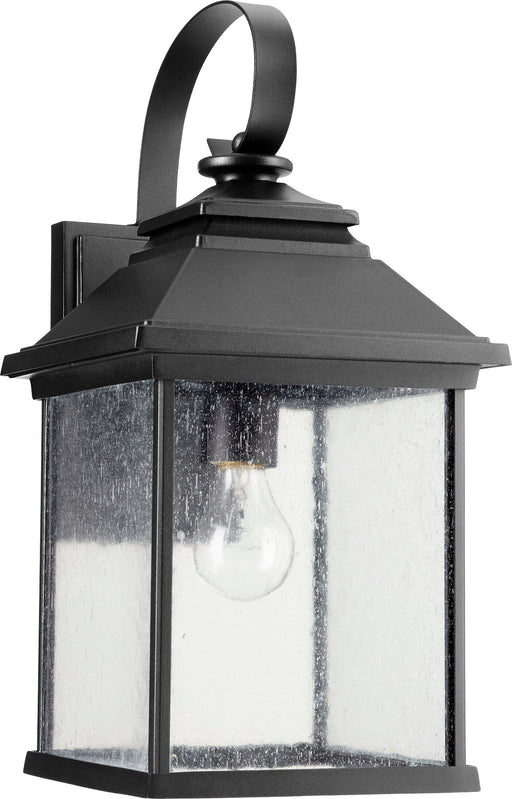 Pearson 9" Wide 1 Light Outdoor Wall Light in Textured Black