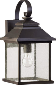 Pearson 9" Wide 1 Light Outdoor Wall Light in Oiled Bronze