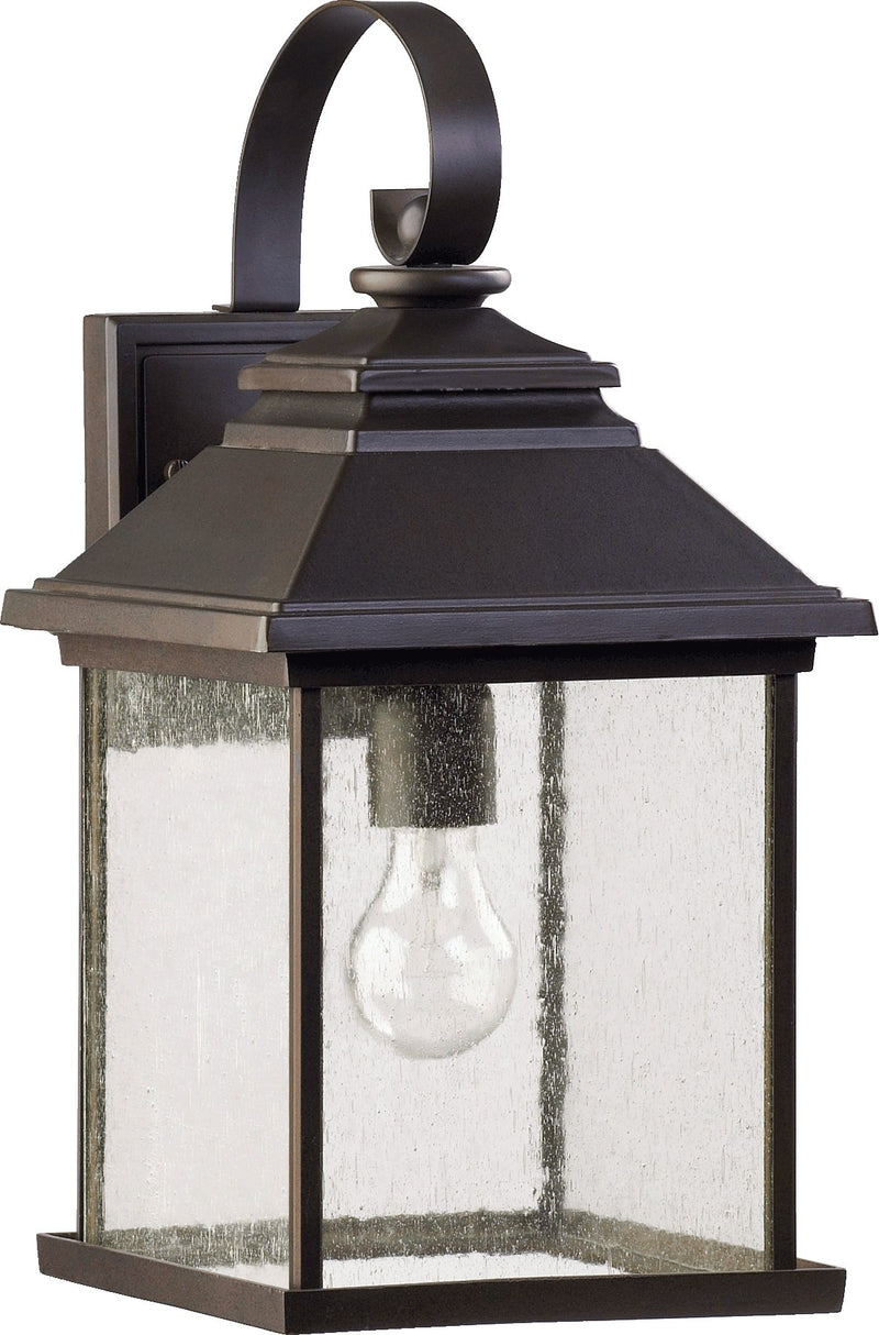 Pearson 9" Wide 1 Light Outdoor Wall Light in Oiled Bronze