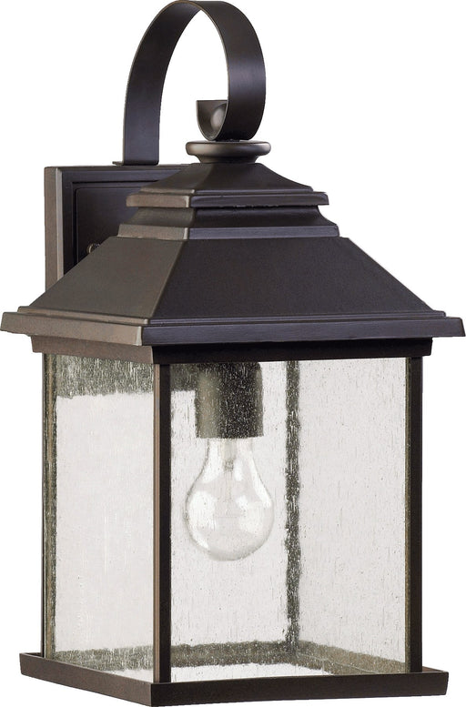Pearson 9" Wide 1 Light Outdoor Wall Light in Oiled Bronze