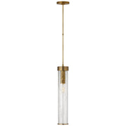 Liaison Long Pendant in Antique-Burnished Brass
